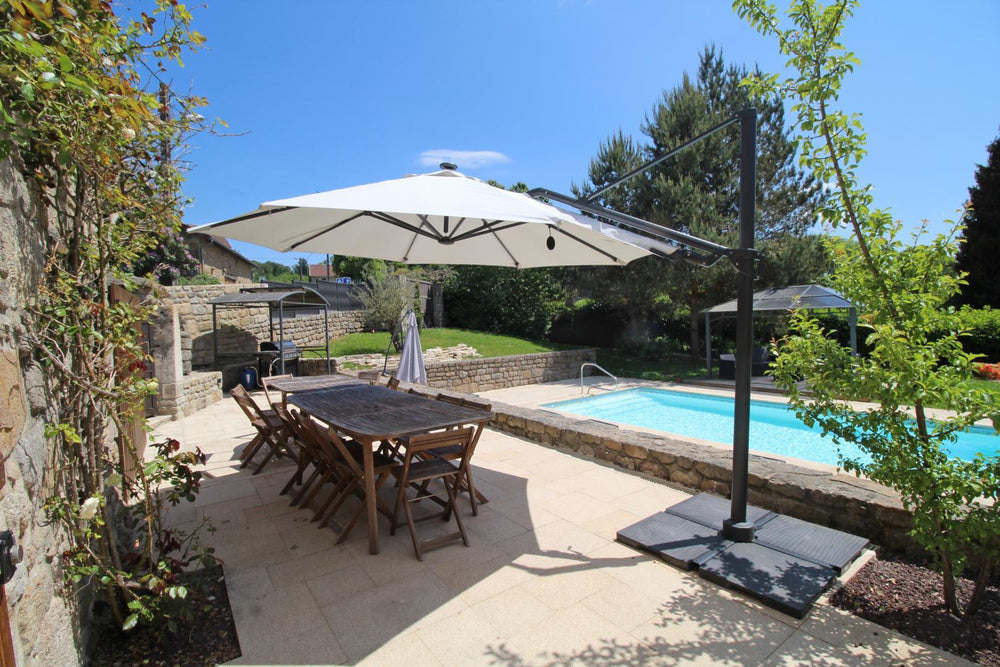 Patio and garden table